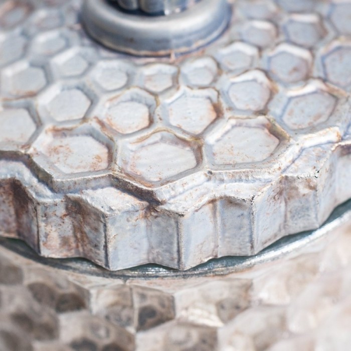 LUXURY MATT GLASS POT 9XH13